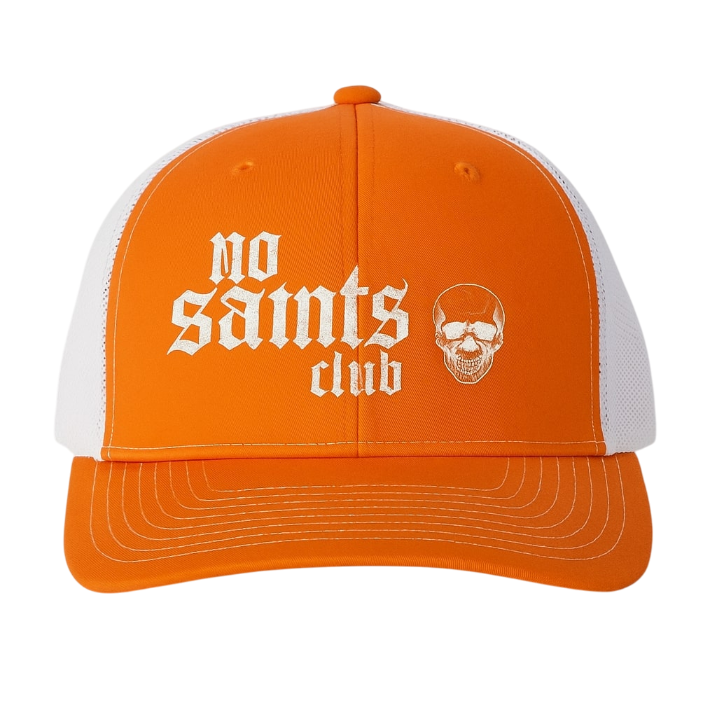 No Saints Club™ Snapback - BRIGHT ORANGE