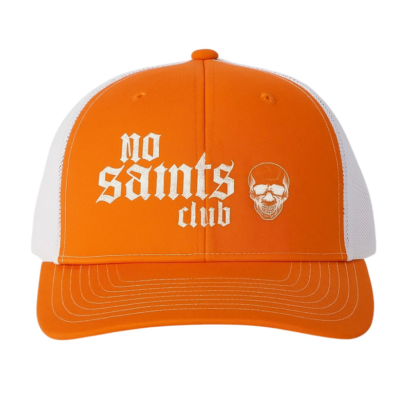 No Saints Club™ Snapback - BRIGHT ORANGE