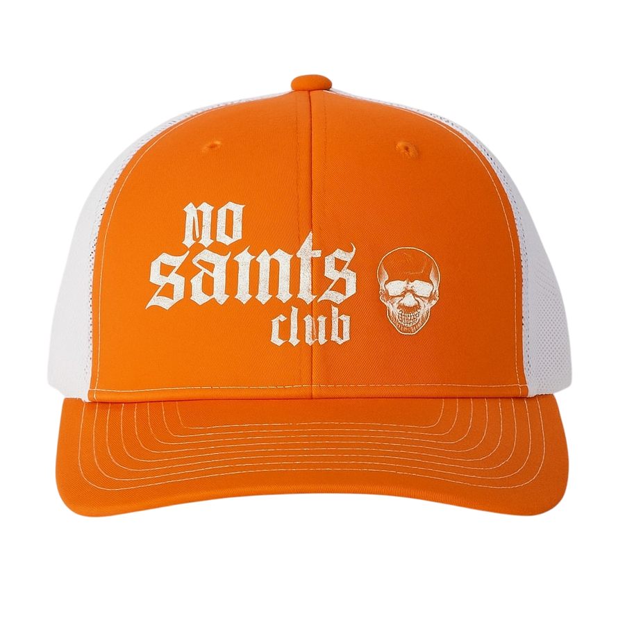 No Saints Club™ Snapback - BRIGHT ORANGE