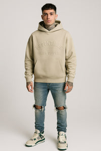 Essentials Fear of God Beige Hoodie