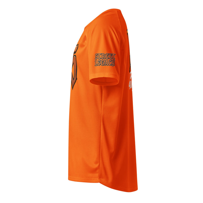A5 Unisex Streetwear Mesh Jersey – Orange