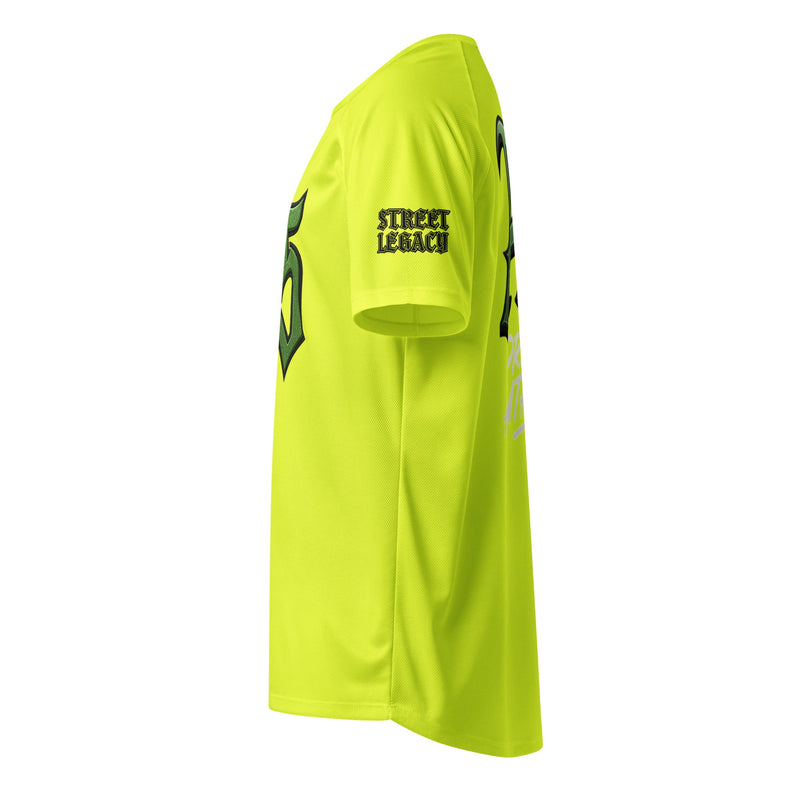 A5 Unisex Streetwear Mesh Jersey – Yellow