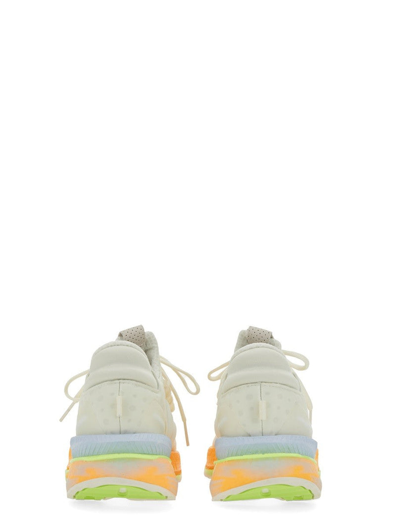 Adidas ZX 2K Boost White Rainbow Sole Sneakers