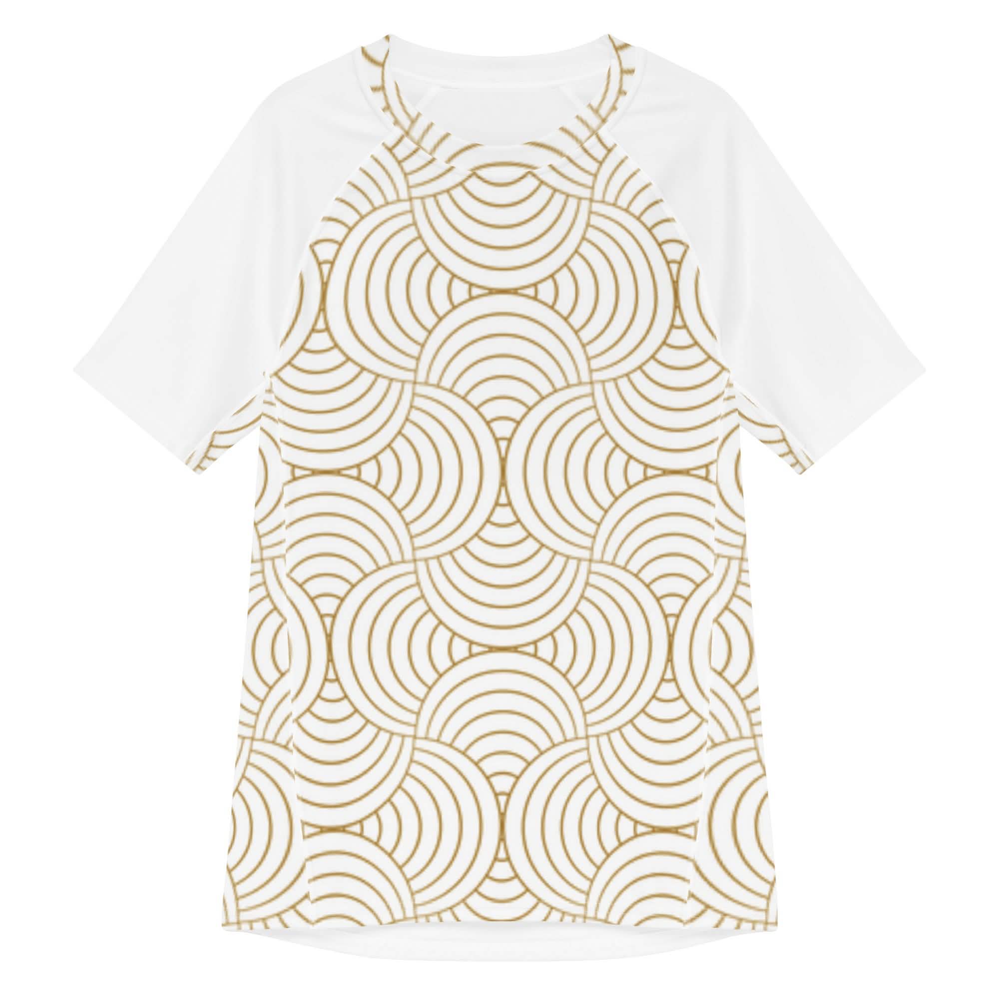 Men’s Gold Print Graphic T-shirt