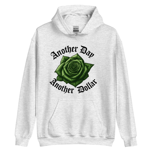 Another Dollar Graphic Hoodie – Gray
