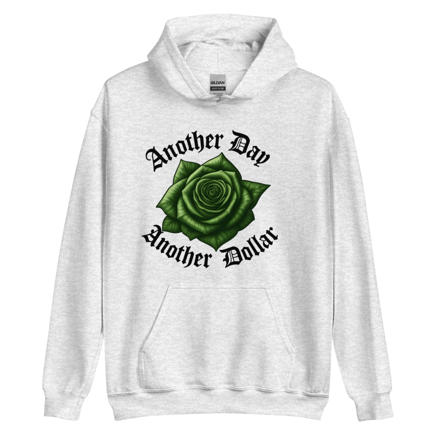 Another Dollar Graphic Hoodie  –  Gray