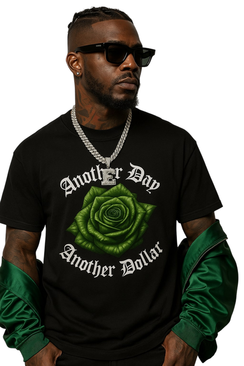 Another Dollar Graphic T-Shirt – Black — hover
