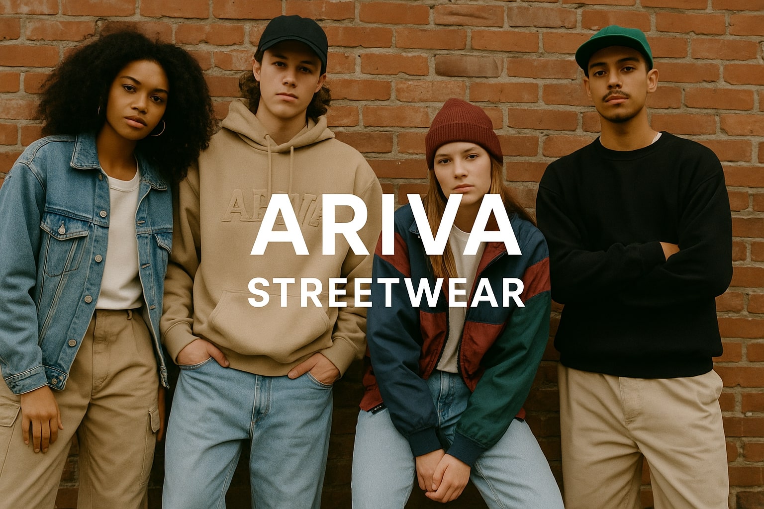 Walk loud, live bold — Ariva Streetwear at every step.