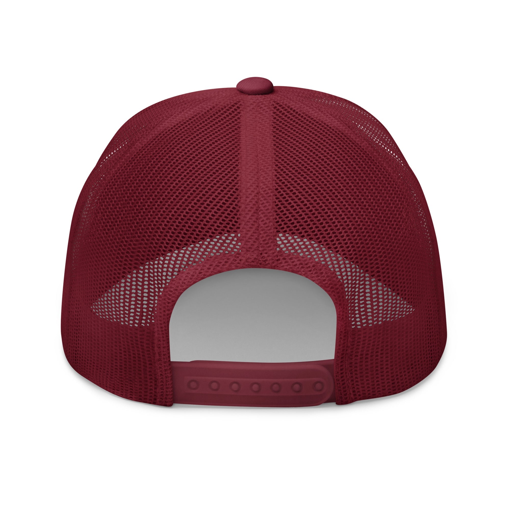 Ariva Streetwear “Winged A” Trucker Cap – Cranberry Edition