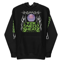 Arivastreetwear Y2K Neo Black Hoodie