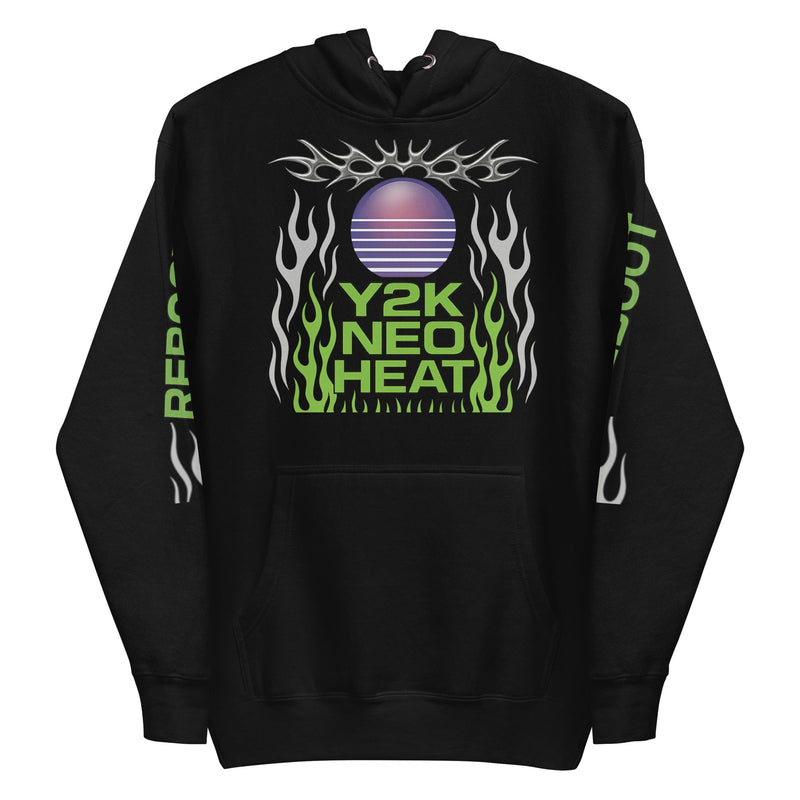 Arivastreetwear Y2K Neo Black Hoodie