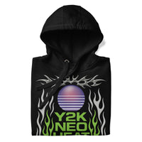 Arivastreetwear Y2K Neo Black Hoodie