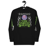 Arivastreetwear Y2K Neo Black Hoodie - Black / S