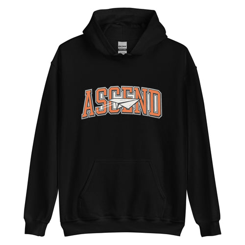 ASCEND Bold Graphic Hoodie - Black