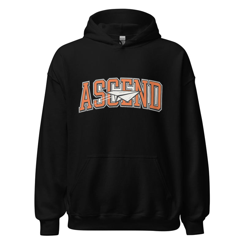 ASCEND Bold Graphic Hoodie - Black