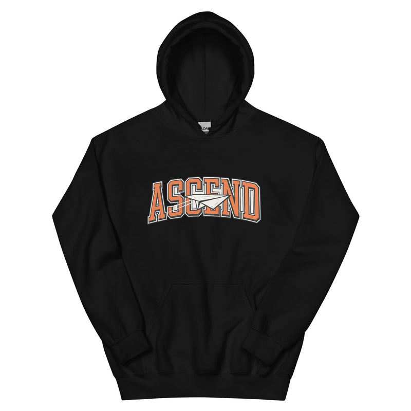 ASCEND Bold Graphic Hoodie - Black