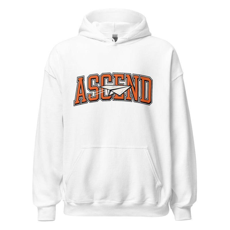 ASCEND Bold Graphic Hoodie - White