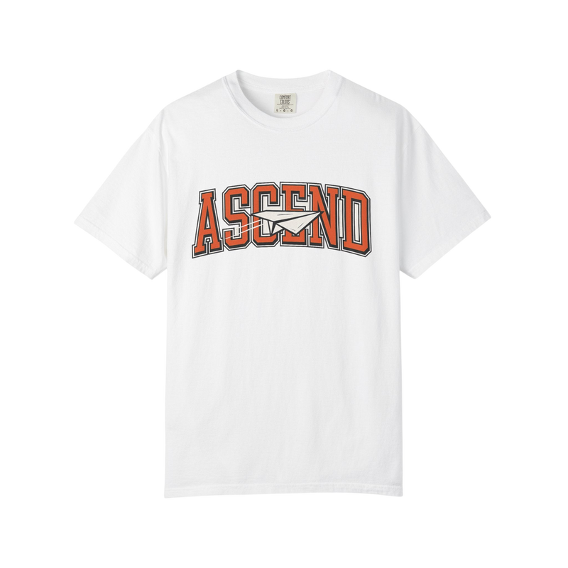 ASCEND White Graphic Tee