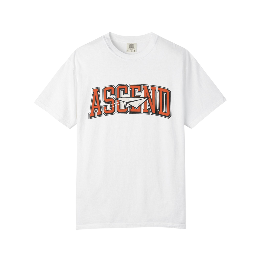 ASCEND White Graphic Tee