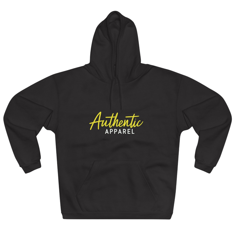 Authentic Apparel Black Pullover Hoodie