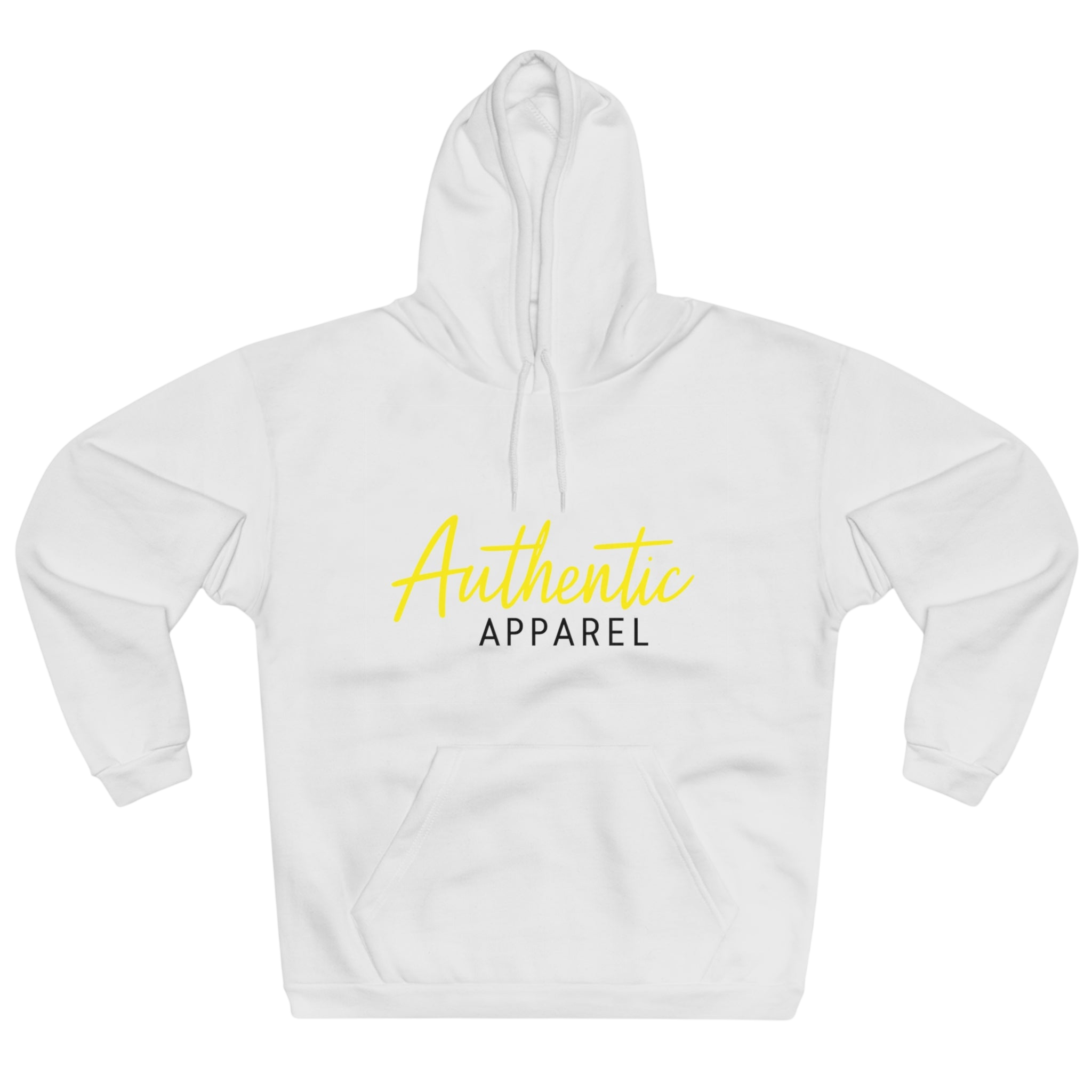 Authentic Apparel White Pullover Hoodie - White / XS