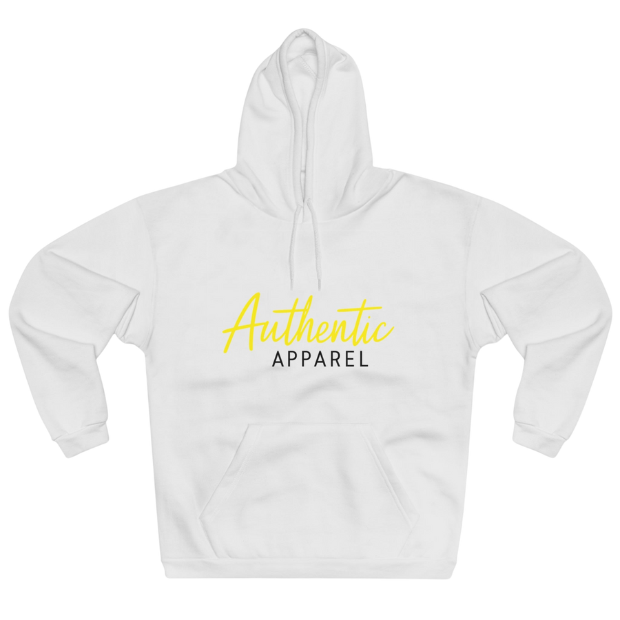 Authentic Apparel White Pullover Hoodie