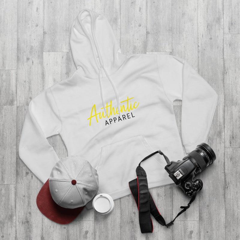 Authentic Apparel White Pullover Hoodie