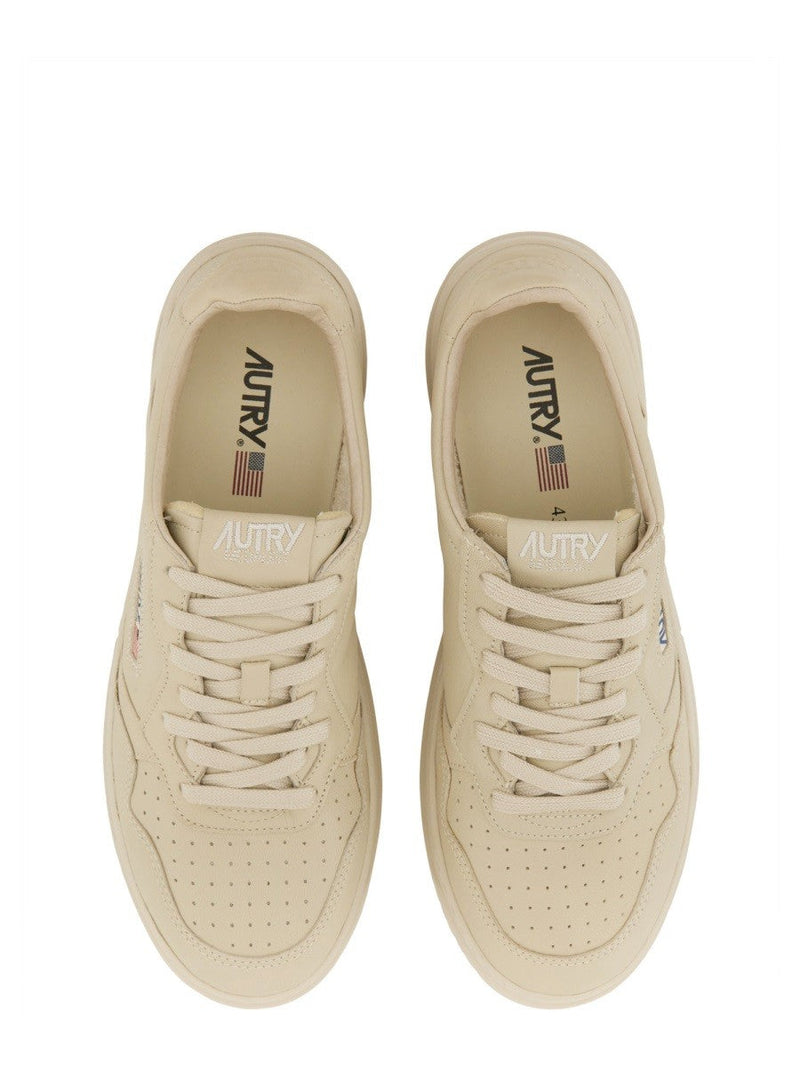 Autry Green Low-Top Sneakers
