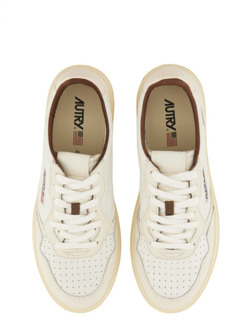 Autry Green Low-Top Sneakers