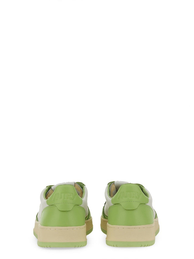 Autry Green Low-Top Sneakers