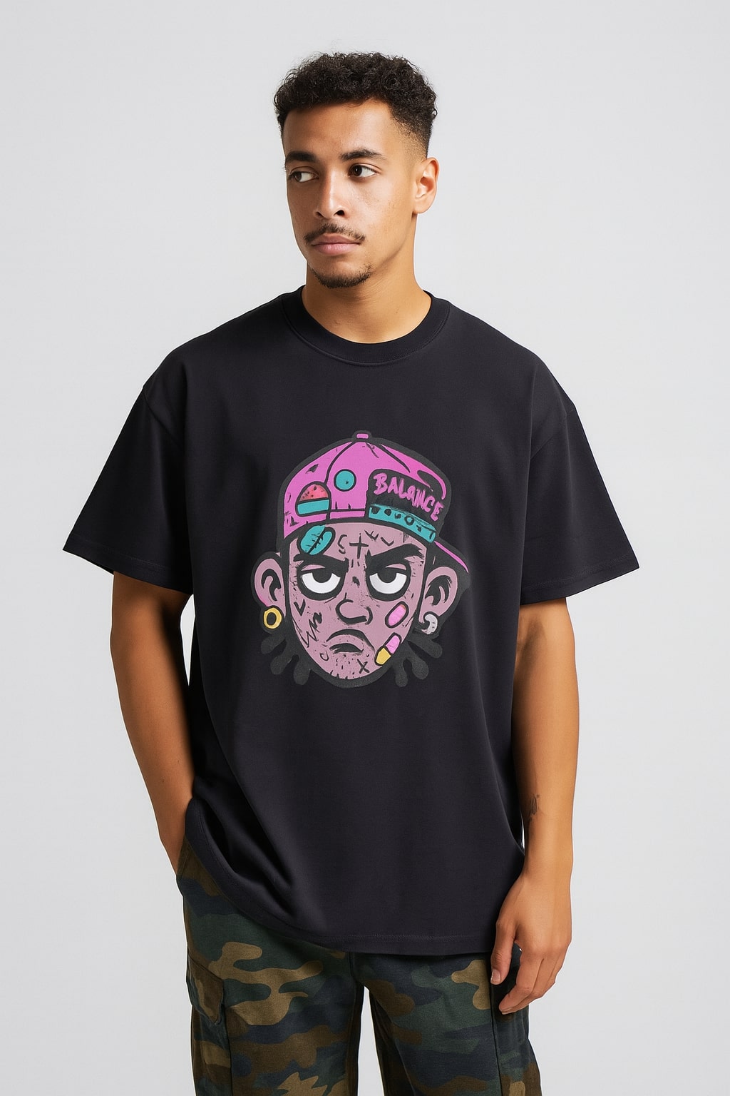 Balance Mode T-Shirt - Black