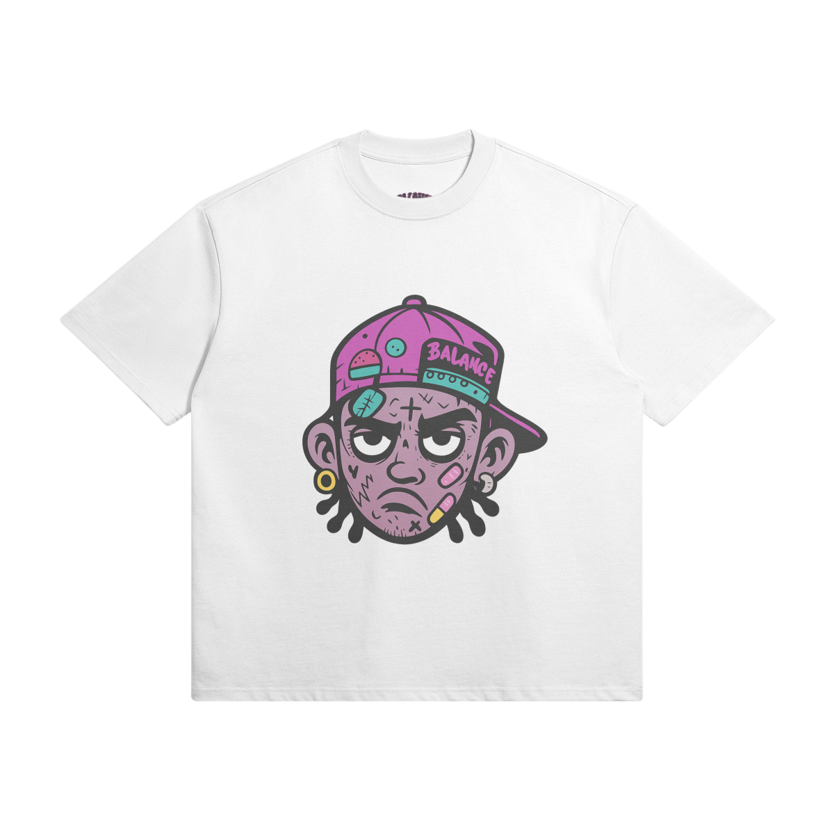 Balance Mode T-Shirt - Off White / XS