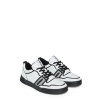 Bikkembergs Men’s White and Black Low-Top Casual Shoes for Comfortable Style