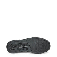 Black shoe sole of Bikkembergs Men’s White & Black Low-Top Sneakers, comfortable low-top casual