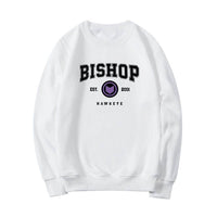 Bishop Hawkeye Graphic Sweatshirt – Vintage College Style - Women’s Sweatshirts