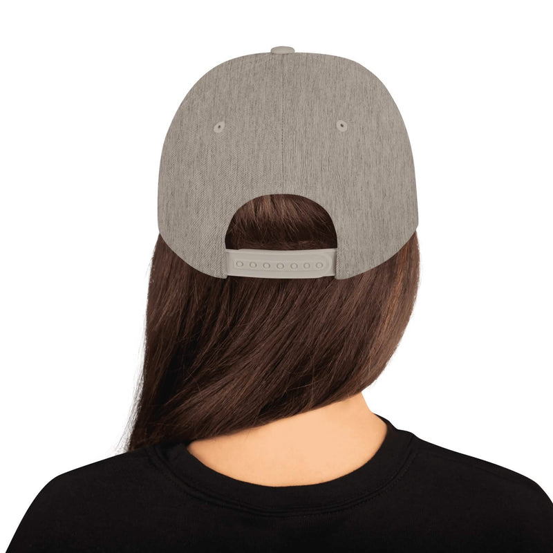 Svart Owl Snapback-keps
