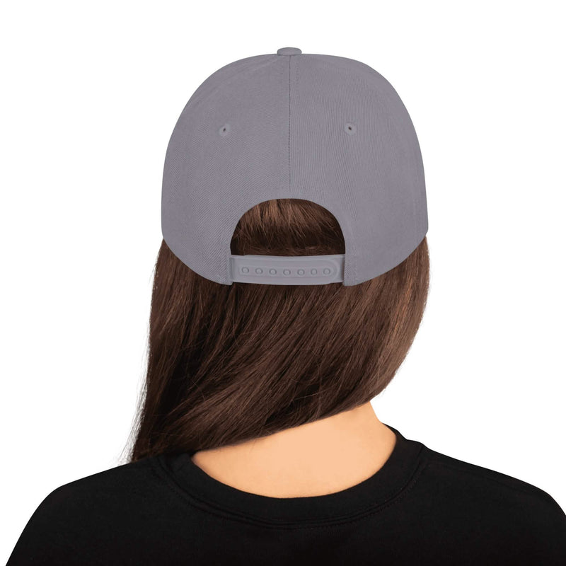 Svart Owl Snapback-keps