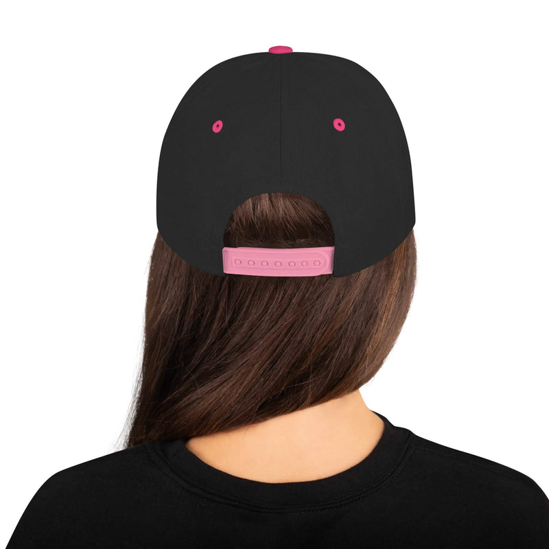 Svart Owl Snapback-keps