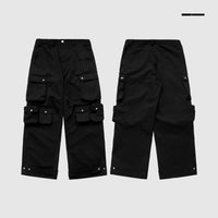 Black cargo pants.