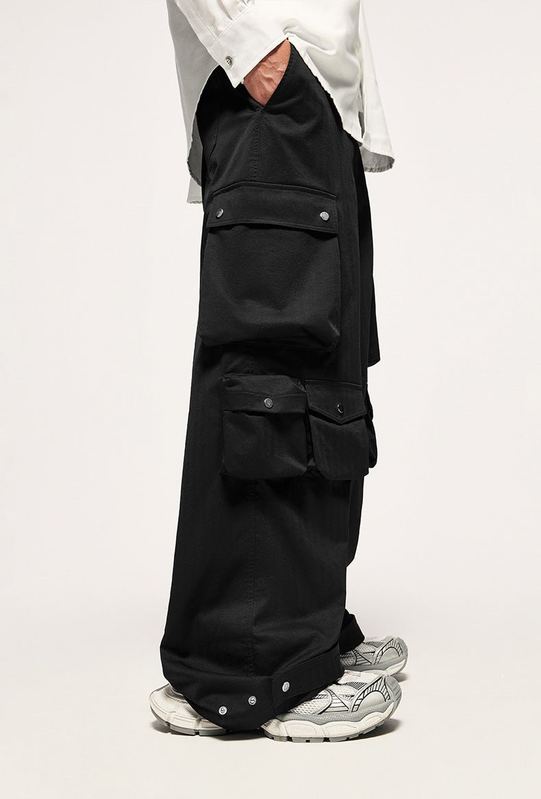 Black Utility Cargo Pants