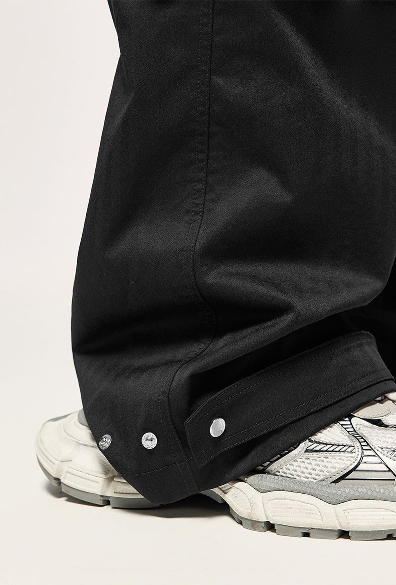 Black Utility Cargo Pants