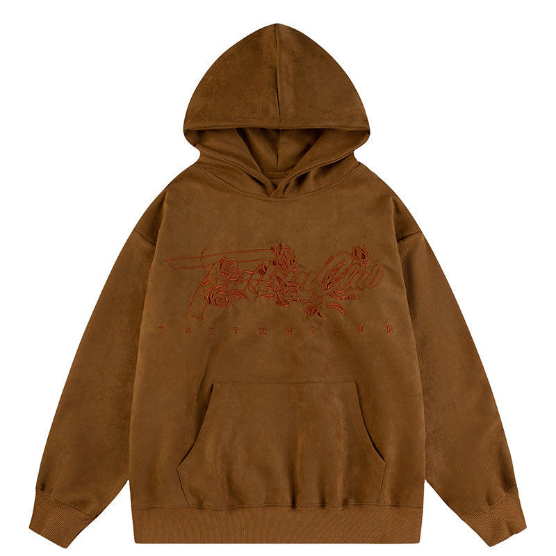 Blue Velvet Graphic Hoodie - Auburn / S