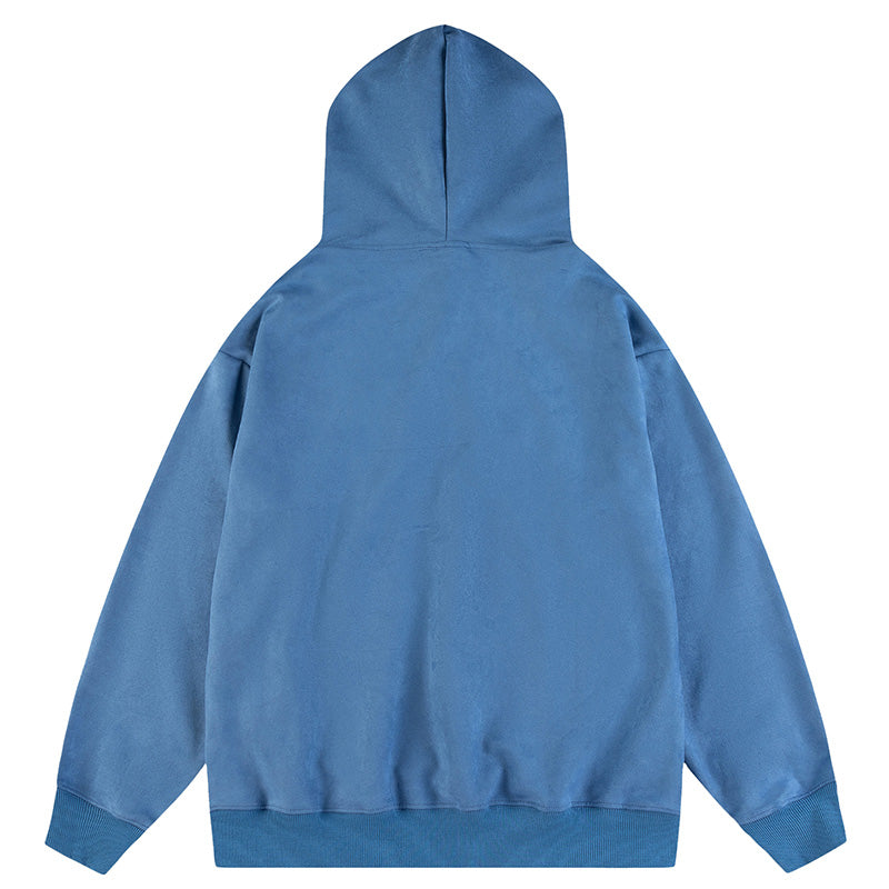 Blue Velvet Graphic Hoodie