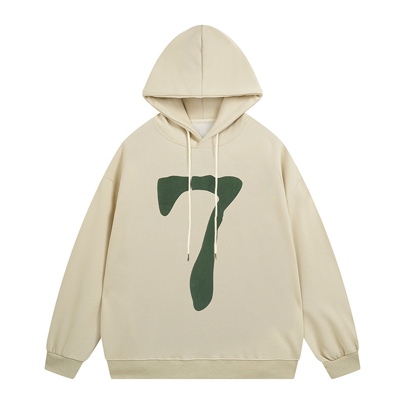 Bold 7 Oversized Olive Green Hoodie