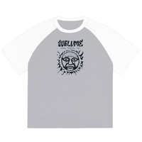 Sublime raglan t-shirt featuring California Beach Vibe graphic for a stylish look