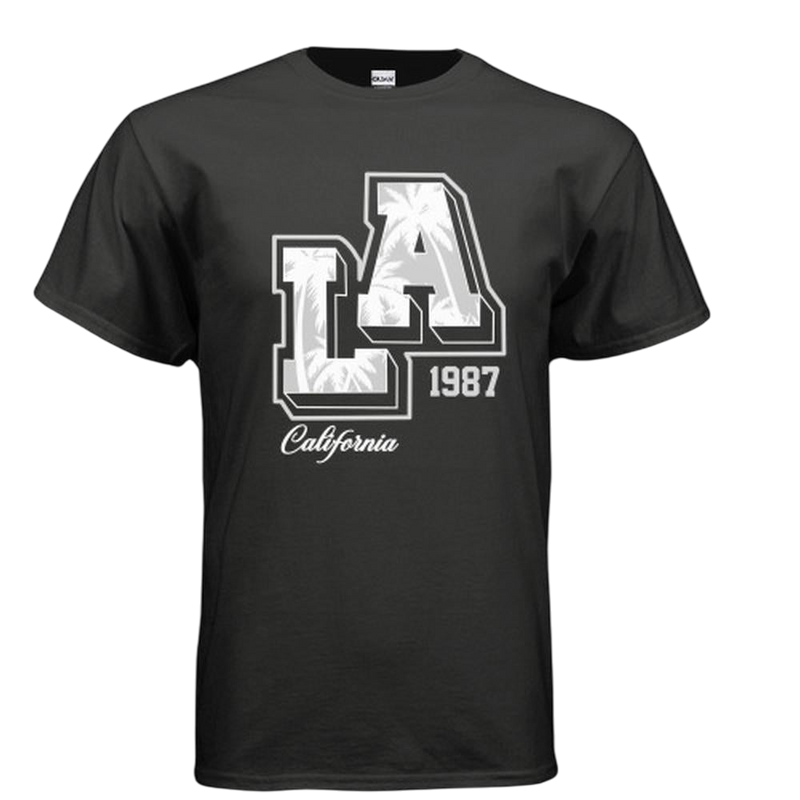 California LA Graphic Tee - White