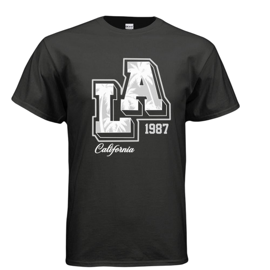 California LA Graphic Tee - White