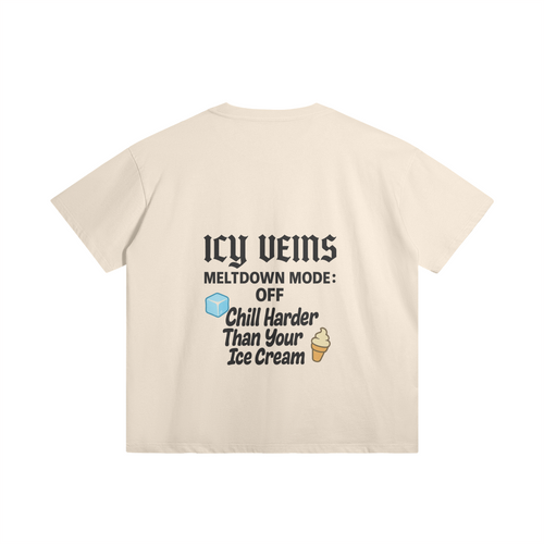 Chill Vibes Cartoon Tee - Beige - Beige / S — hover