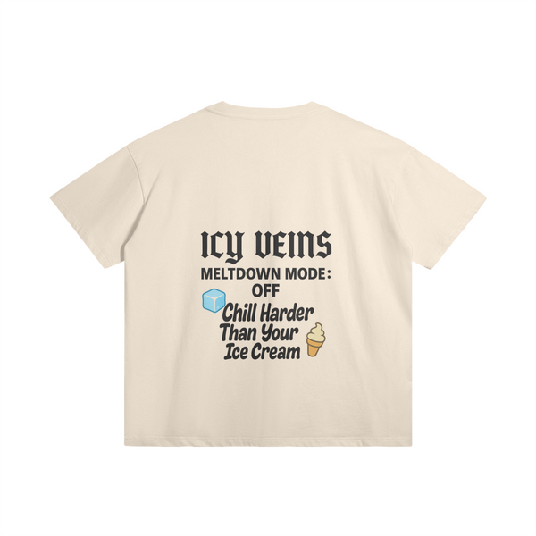 Chill Vibes Cartoon Tee - Beige - Beige / S — hover