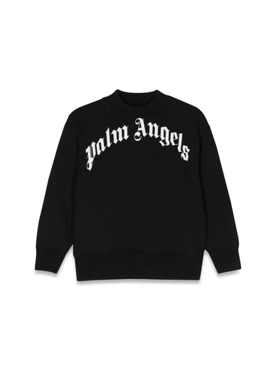 Palm Angels CLASSIC CURVED LOGO CREWNECK